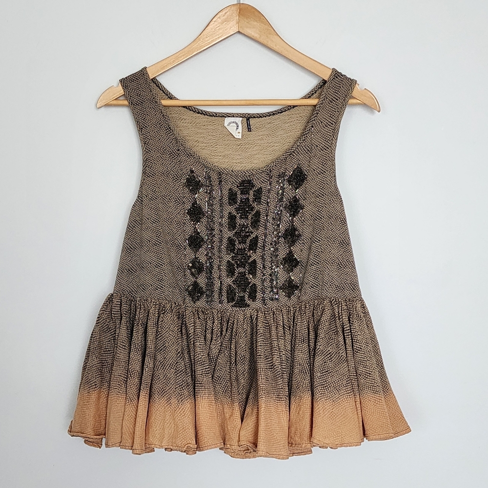 Anthropologie Akemi & Kin Anaphora Swing Top